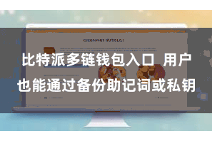 比特派多链钱包入口  用户也能通过备份助记词或私钥