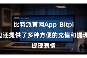 比特派官网App  Bitpie钱包还提供了多种方便的充值和提现表情