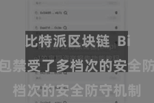 比特派区块链  Bitpie钱包禁受了多档次的安全防守机制