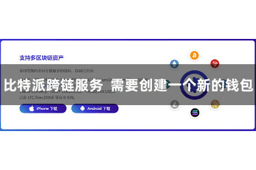 比特派跨链服务 需要创建一个新的钱包
