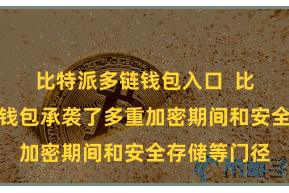比特派多链钱包入口 比特派多币种钱包承袭了多重加密期间和安全存储等门径
